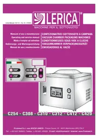 Notice Saro LECCE 1 Appareils à emballage sous vide