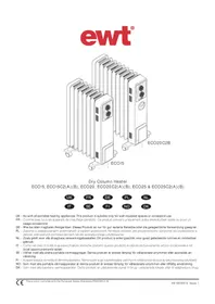 Notice EWT ECO 15M Chauffage