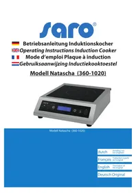 Notice Saro NATASCHA Cuisinière