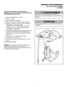 Notice CHAMBERLAIN 041A6241 Visseuse