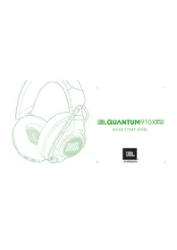 Notice JBL QUANTUM 910 WIRELESS Casque audio