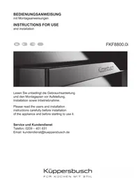 Notice Küppersbusch FKF8800.0I Einbaubackofen