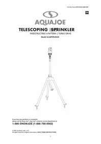 Notice Aqua Joe AJ6PSTBMAX Programador de riego