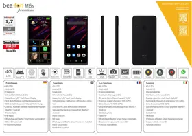 Notice Bea-fon M6S PLUS PREMIUM Smartphone