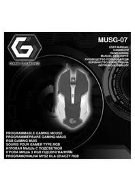 Notice GMB Gaming MUSG07 Souris
