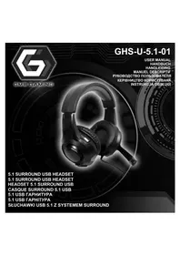 Notice GMB Gaming GHSU5.101 Casque
