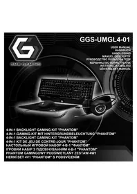 Notice GMB Gaming GGSUMGL401 Clavier