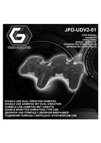 Notice GMB Gaming JPDUDV201 Manette de jeu vidéo