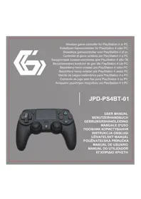 Notice GMB Gaming JPDPS4BT01 Manette de jeu vidéo