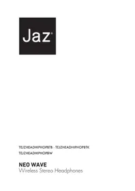 Notice JAZ Audio NEO WAVE Ecouteur