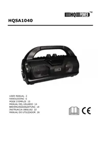 Notice HQ Power HQSA1040 Vocero