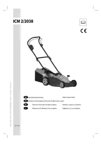 Notice IKRA ICM 22038 Tondeuse à gazon