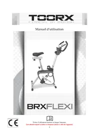 Notice Toorx BRXFLEXI Vélo d'appartement