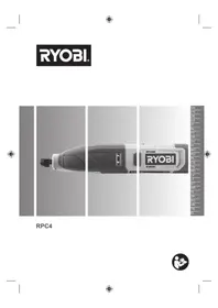 Notice RYOBI RPC4 Frezarka