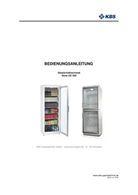Notice KBS CD 350 Kühlschrank