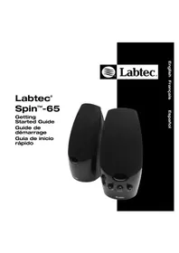 Notice LABTEC SPIN 65 Haut-parleur