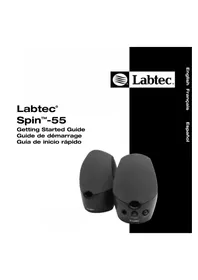Notice LABTEC SPIN 55 Haut-parleur