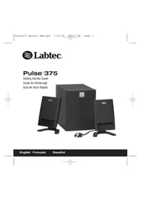 Notice LABTEC PULSE 375 Haut-parleur