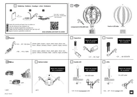 Notice VELLEMAN WSL221 Composants électroniques