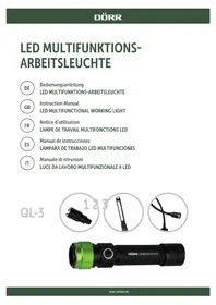 Notice Dörr QL3 Lampe de poche