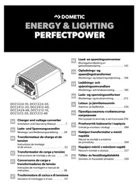Notice DOMETIC PERFECTPOWER DCC 242410 Caricabatterie