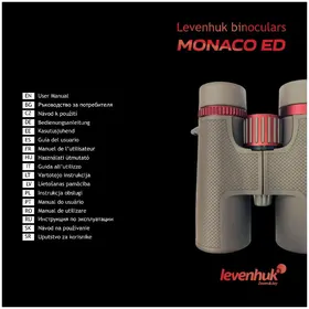 Notice Levenhuk MONACO ED 8X32 Jumelles