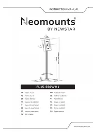 Notice Newstar FL15650WH1 Support de tablette
