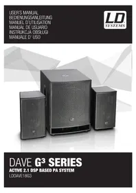 Notice LD Systems DAVE 18 G3 Système hifi