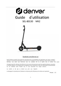 Notice DENVER SEL80130 MK2 Scooter