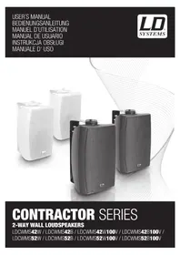 Notice LD Systems CWMS 52 B 100 V Haut-parleur