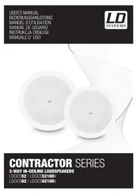 Notice LD Systems CICS 52 100 V Haut-parleur
