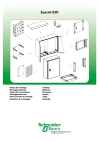 Notice SCHNEIDER NSYS3D4420P Coffret électrique