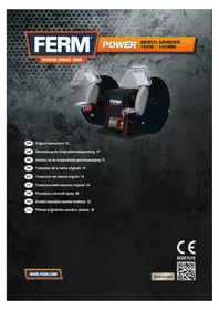 Notice Ferm BGM1019 Broyeur