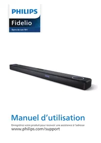 Notice PHILIPS FIDELIO FB1 Barre de son
