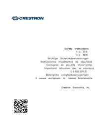 Notice Crestron AM3100WFI Pointeur sans fil