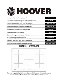 Notice HOOVER HHOB 700 HIFS85MCTT Herd