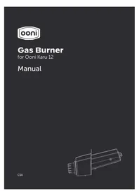 Notice OONI KARU 12 GAS BURNER Four à pizza