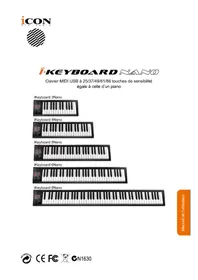 Notice icon IKEYBOARD 8NANO Clavier