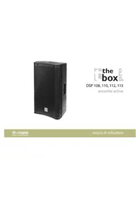 Notice The Box Pro DSP 115 Haut-parleur