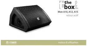 Notice The Box Pro MON A15 Haut-parleur