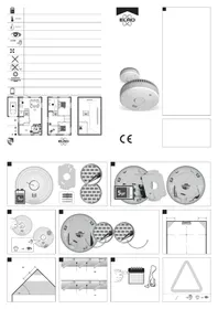 Notice ELRO FF1840 Détecteur de fumée