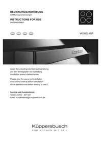 Notice Küppersbusch VKI3500.1SR Plaque de cuisson