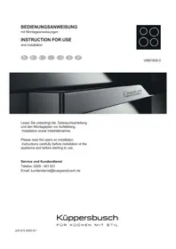 Notice Küppersbusch VKM1800.0SR Bandeja para hornear