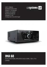 Notice LD Systems IMA 60 Recepteur