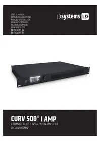 Notice LD Systems CURV 500 I AMP Recepteur