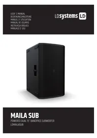 Notice LD Systems MAILA SUB Caisson de basses
