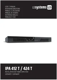 Notice LD Systems IPA 424 T Recepteur