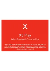 Notice Xplora X5 PLAY Okosóra