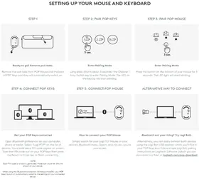 Notice LOGITECH POP KEYS Clavier de jeu