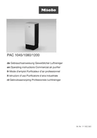 Notice MIELE PAC 1080 Air purifier